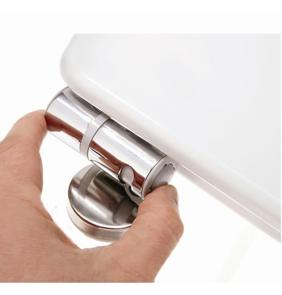 Croydex Safe Flush Toilet Seat Length 430mm