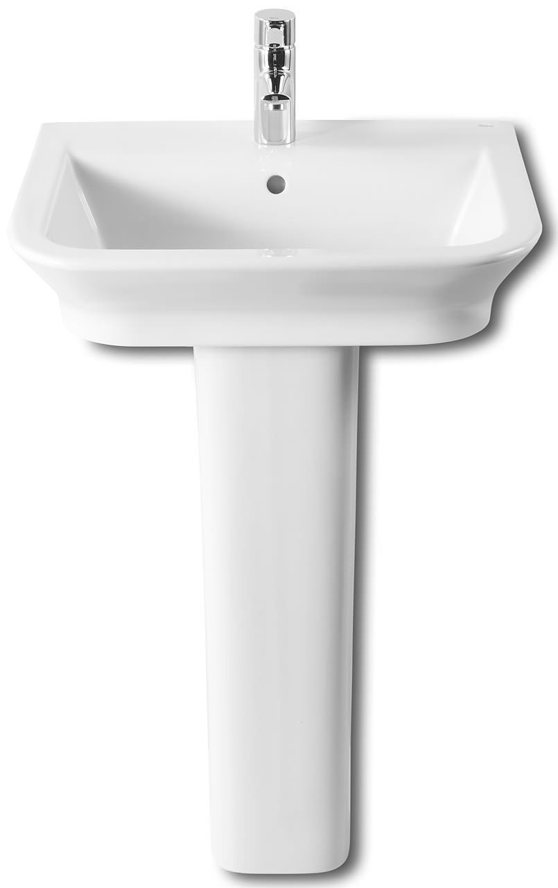 Roca The Gap 550 x 470mm Wall Hung Basin With No Tap Hole