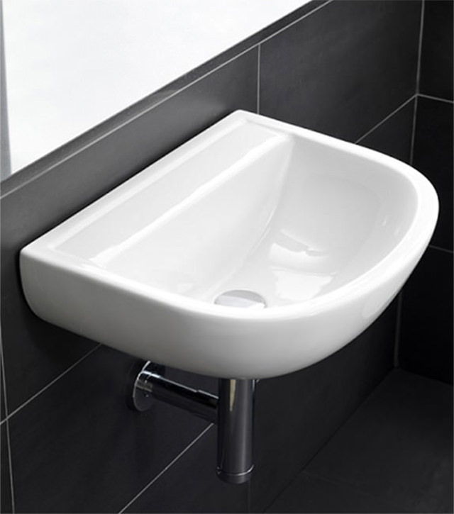 RAK Compact Special Needs 500mm Wall Hung Basin