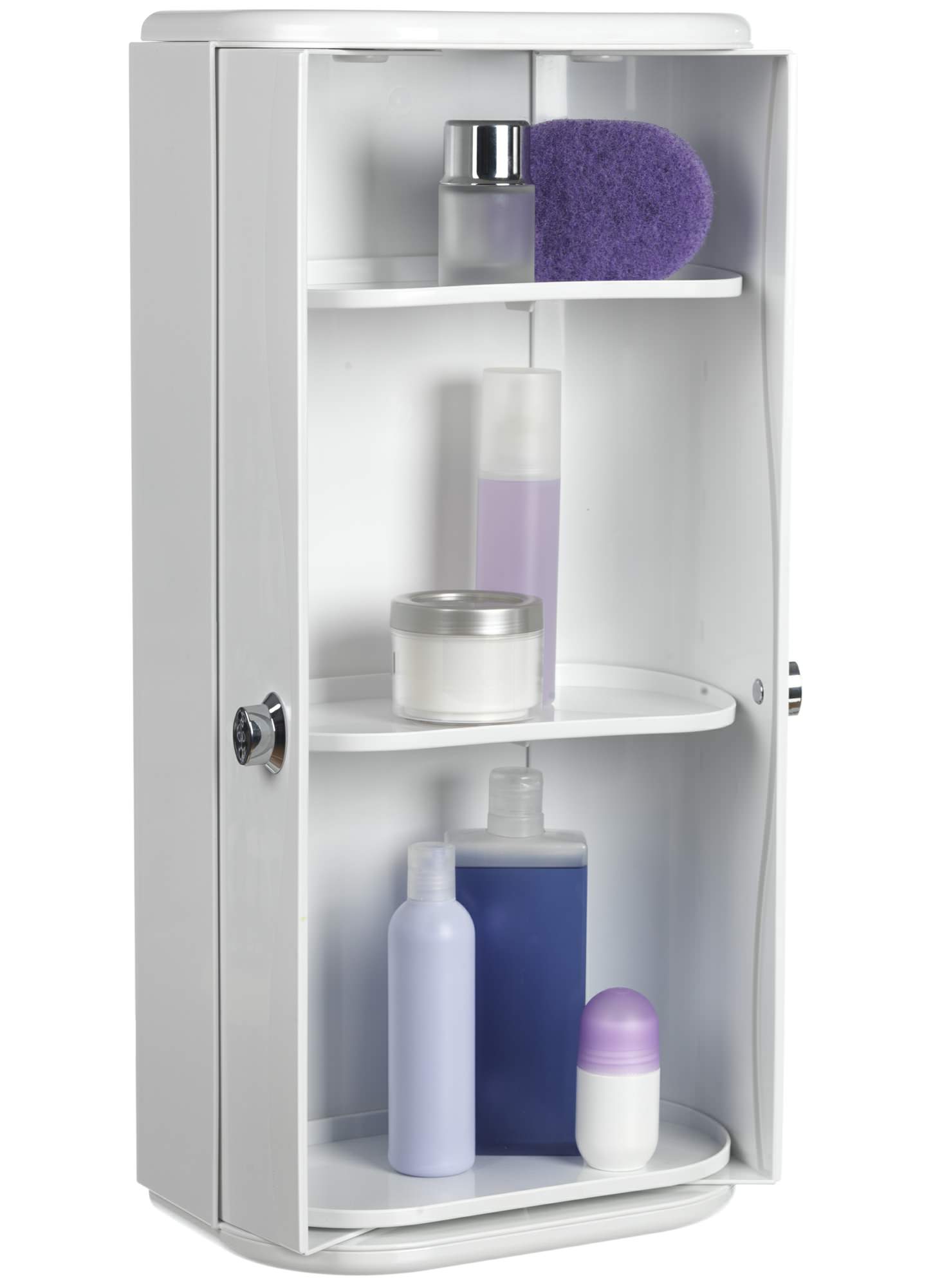 Croydex Double Door Plastic Cabinet