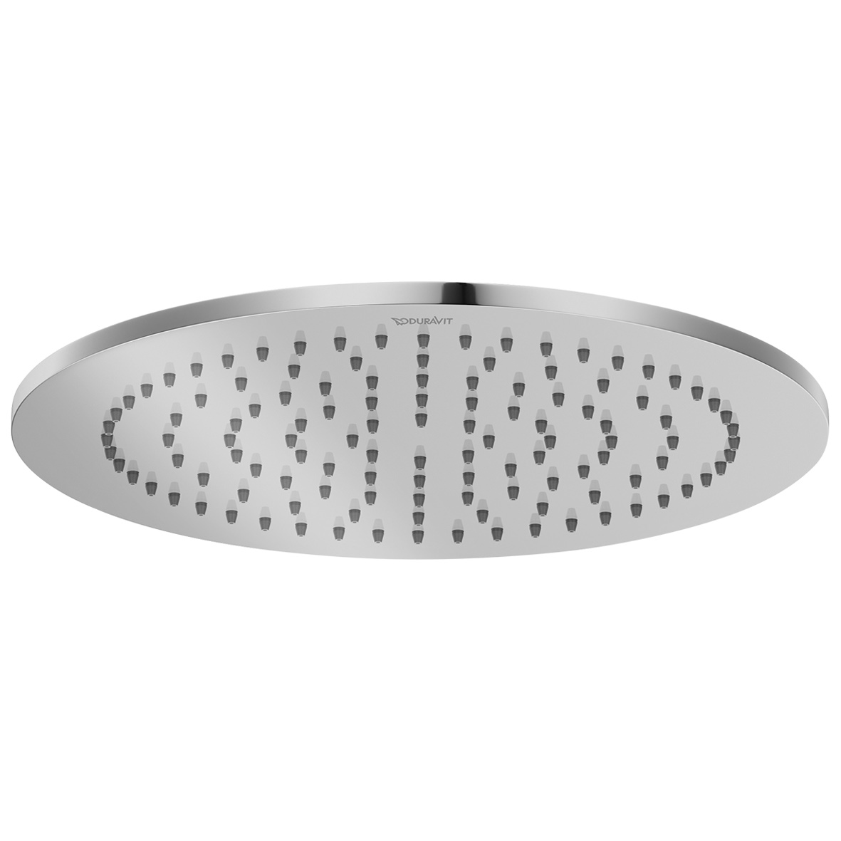 Duravit 240mm Round Stainless Steel Showerhead