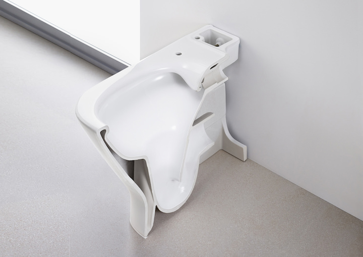 Roca Compact BackToWall CloseCoupled Rimless Toilet 342737000