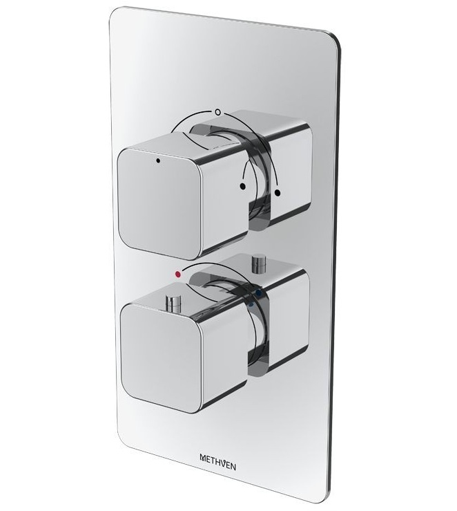 Methven Kiri 2 Outlet Concealed Thermostatic Shower Mixer Valve