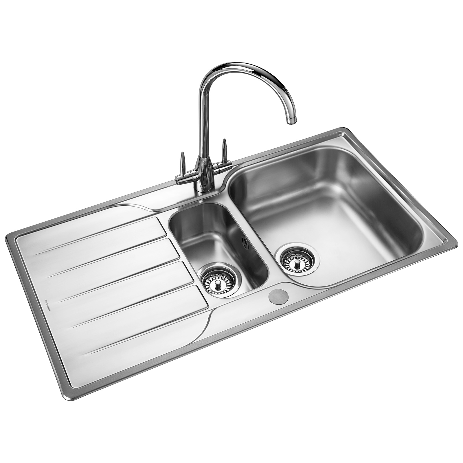 Rangemaster Michigan 950 x 508mm Stainless Steel 1.5B Inset Kitchen Sink