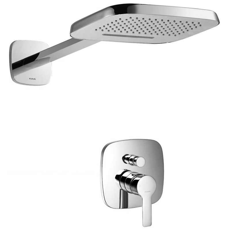 Flova Urban Manual Valve With Diverter And Dual Function Shower Head