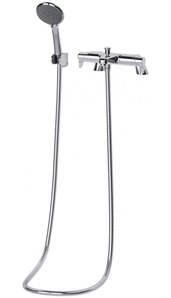 Triton Eden Chrome Bath Shower Mixer Tap With Kit