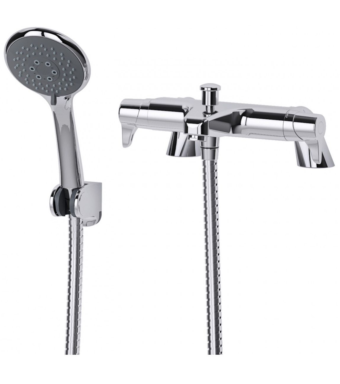 Triton Eden Chrome Bath Shower Mixer Tap With Kit