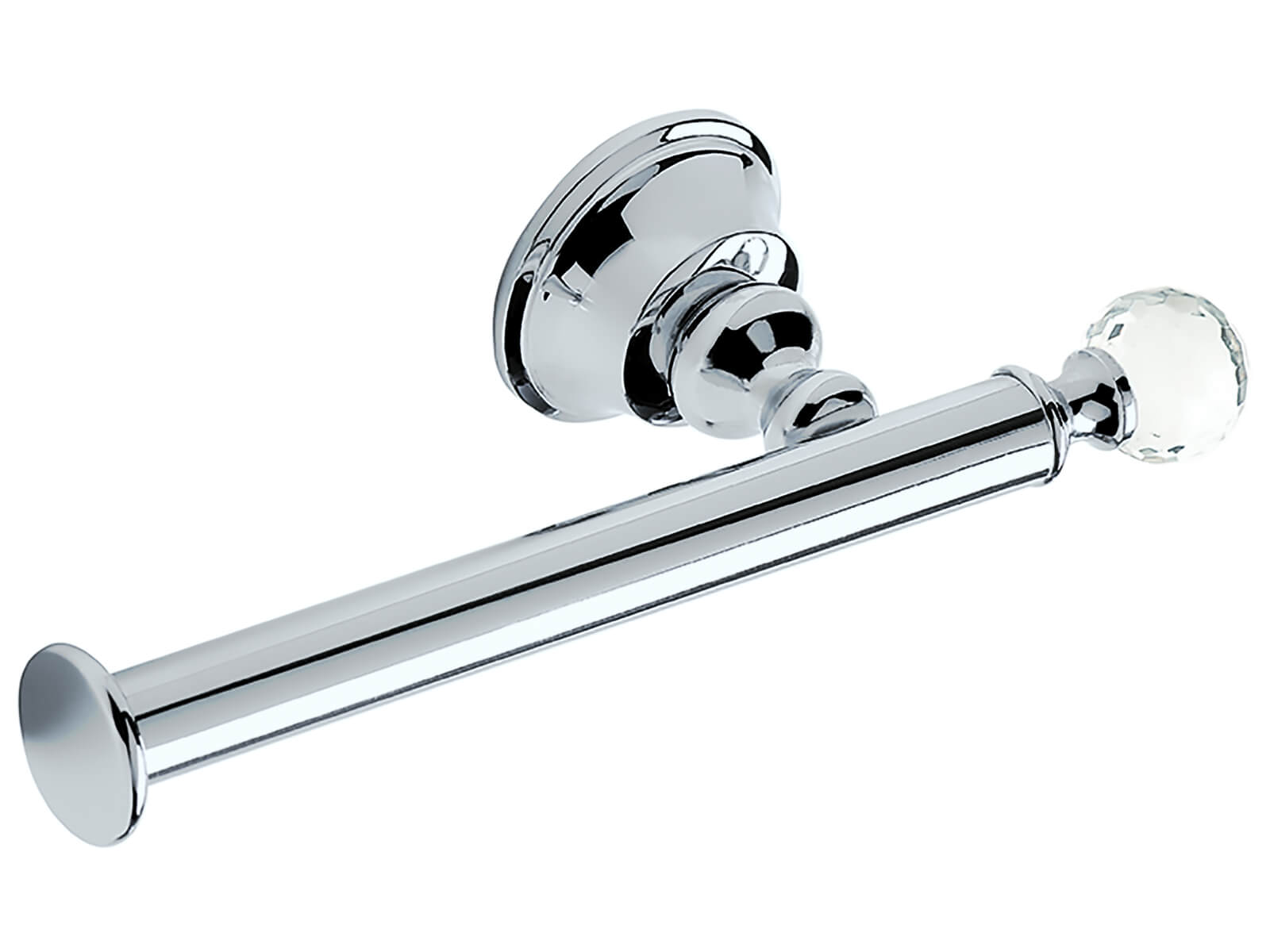 chrome loo roll holder