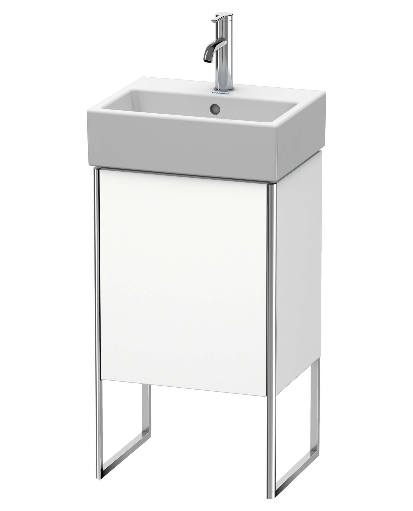 Duravit XSquare 1 LeftHand Hinged Door FloorStanding Vanity Unit 434