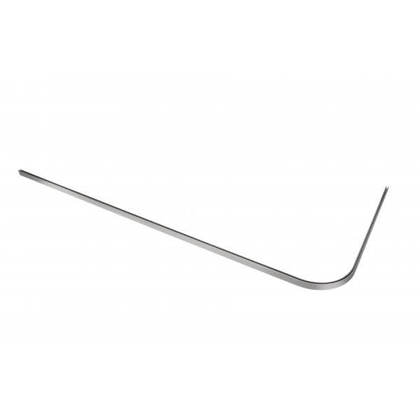 Croydex Professional Profile 400 LShaped Standard Shower Rail