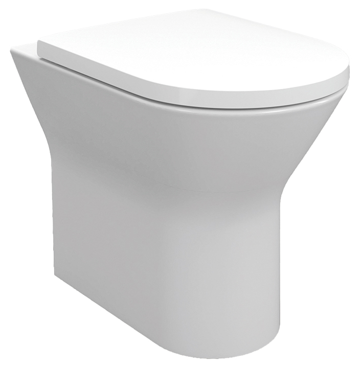 IMEX Blade Rimless Comfort Height 450mm Back To Wall WC CB10180AR