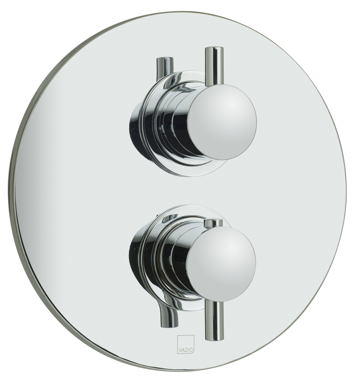 Vado Celsius Concealed Thermostatic Valve With Round Backplate
