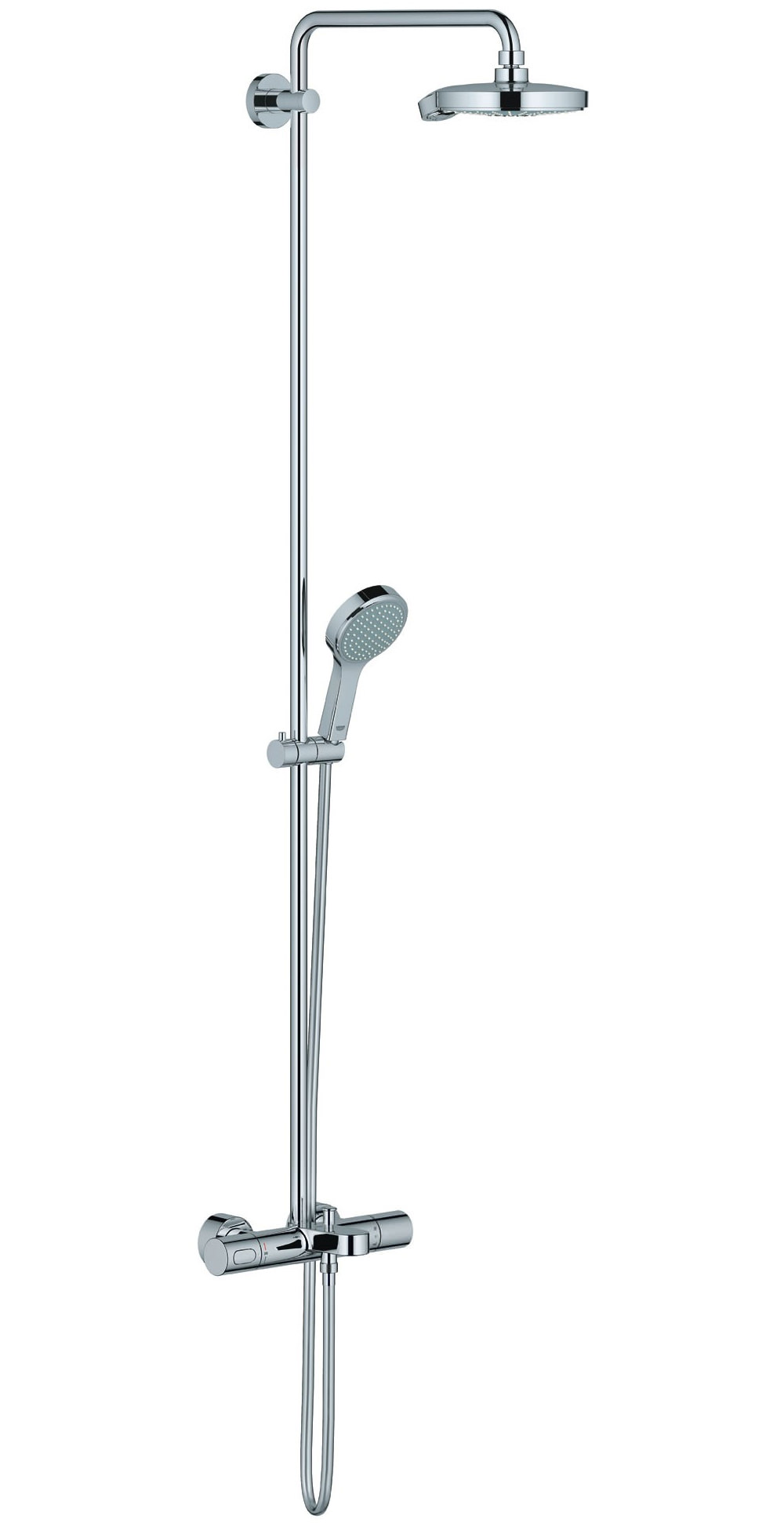 Grohe Spa Wall Mounted Power And Soul Cosmopolitan Shower System With