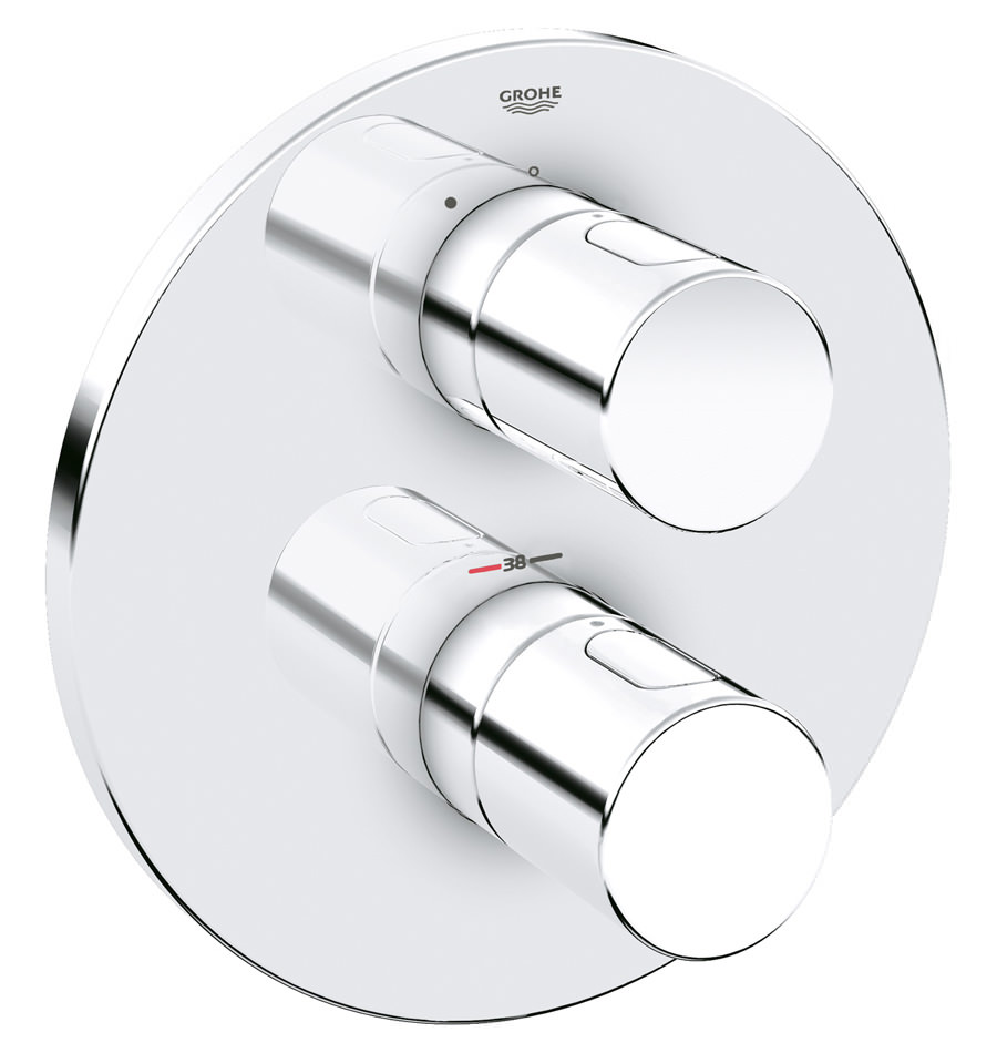 Grohe Grohtherm 3000 Cosmopolitan Thermostatic Shower Mixer Valve Chrome