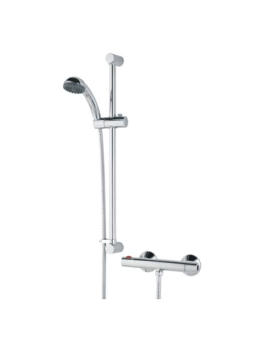 Bristan Bar Shower Valve With Adjustable Riser Rail
