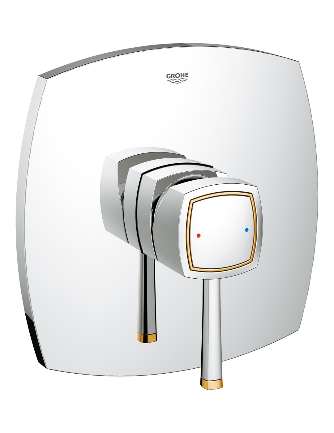 Grohe Spa Grandera Single Lever Shower Mixer Trim Chrome And Gold