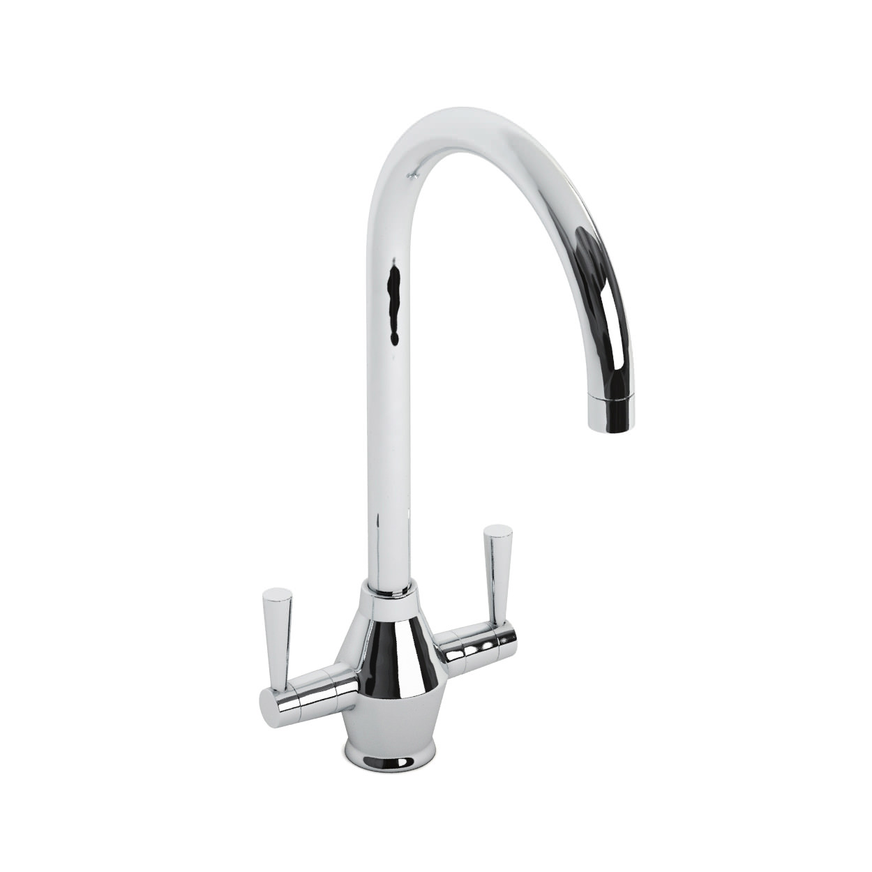 Abode Astral Chrome Dual Flow Monobloc Kitchen Tap