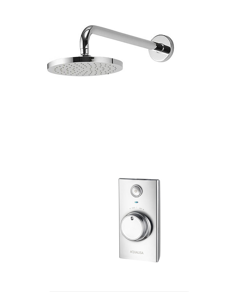 Aqualisa Visage Digital Concealed Shower With Wall Fixed Head
