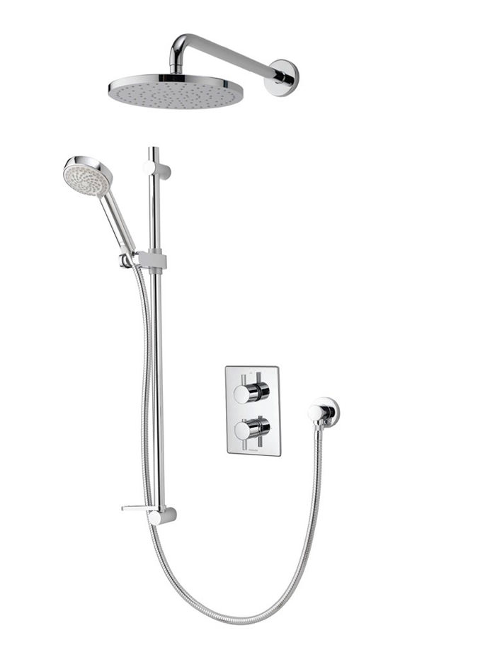 Aqualisa Dream DCV Divert Mixer Shower With Wall Fixed Head