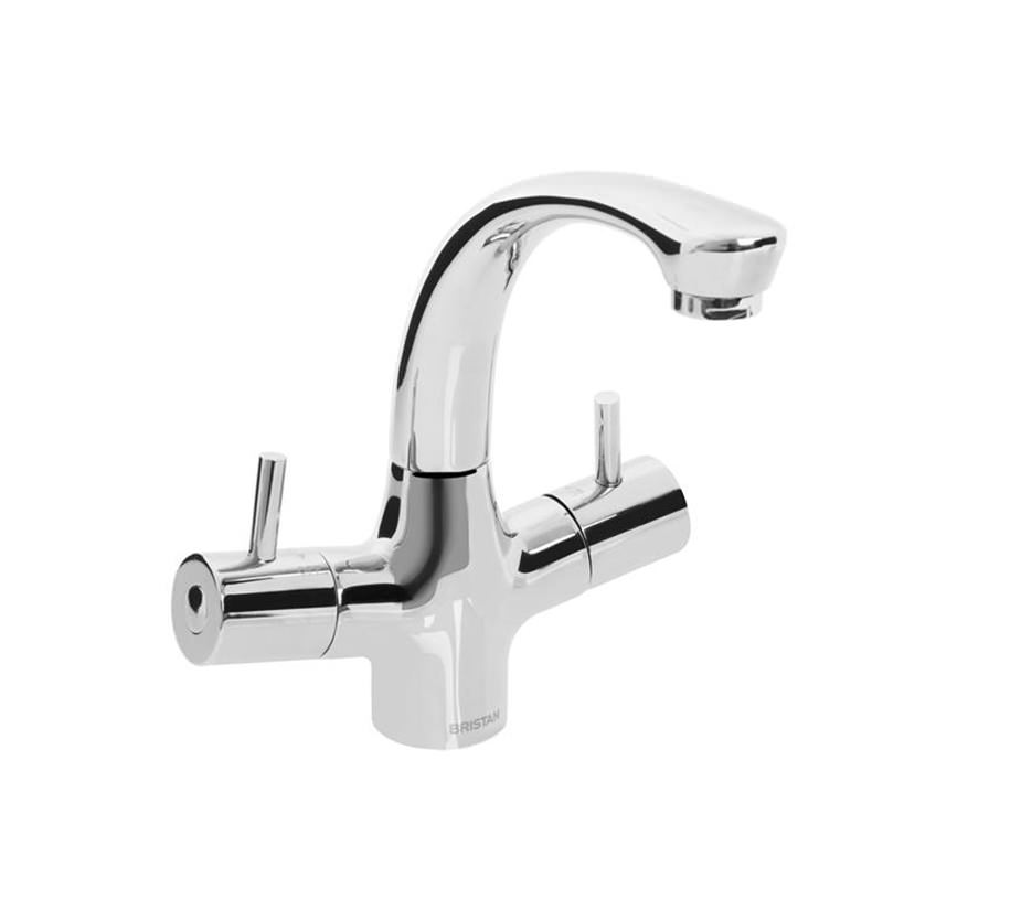 Bristan Artisan Thermostatic Lever Handle Basin Mixer Tap Chrome