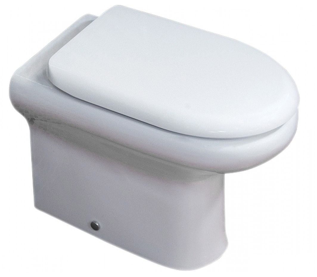 RAK Compact Back To Wall WC Pan With Soft Close Seat 510mm