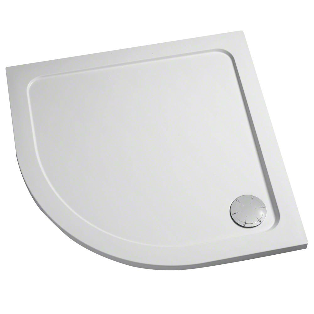 Mira Flight Safe 900 x 900mm Quadrant Shower Tray With Waste