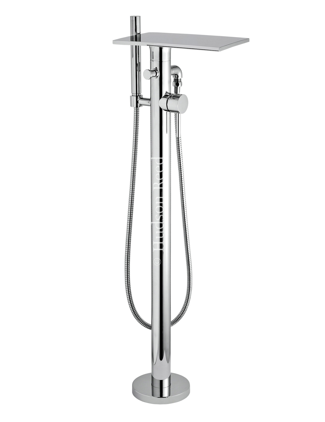 Hudson Reed Chrome Freestanding Bath Shower Mixer Tap