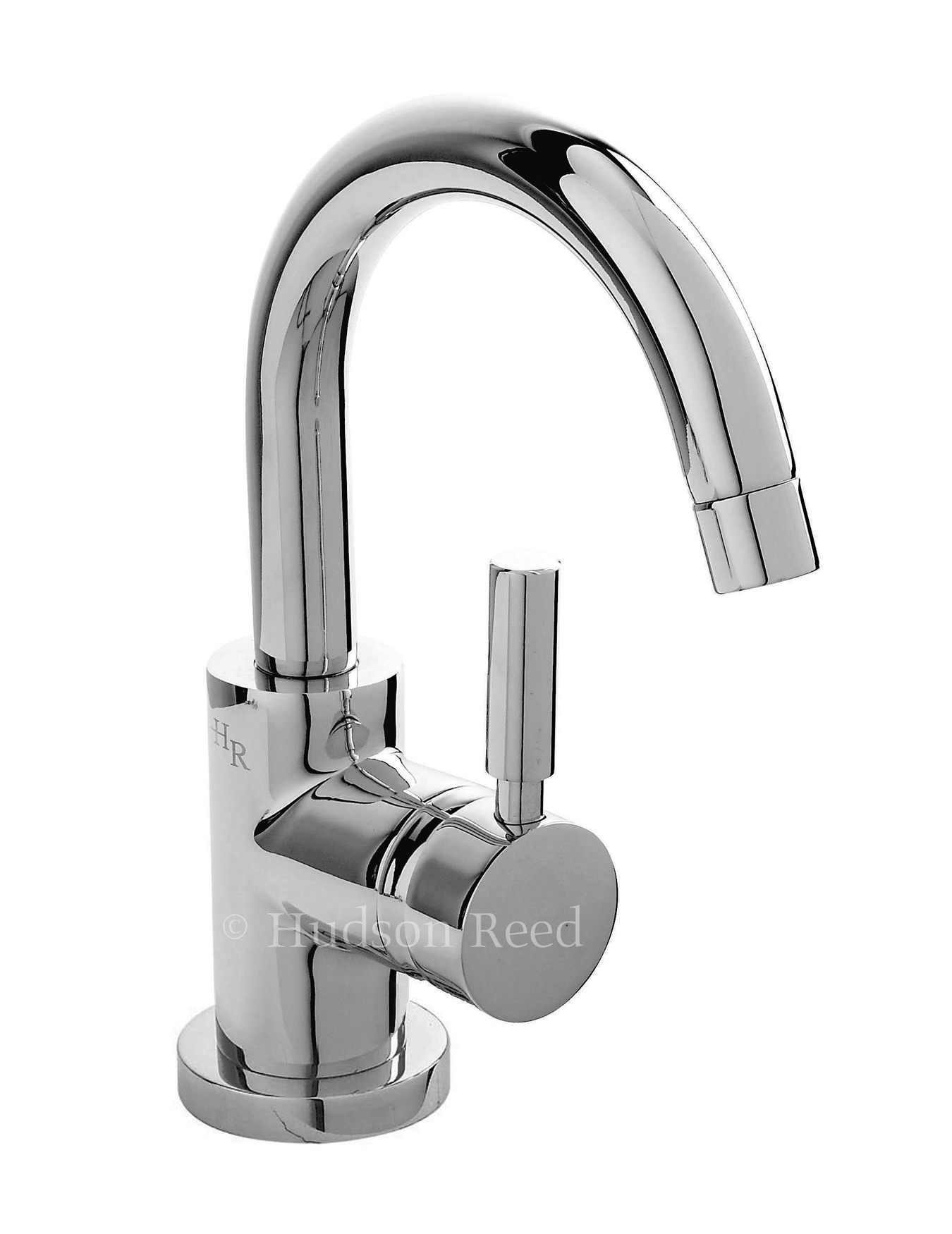 Hudson Reed Tec Single Lever Side Action Cloakroom Basin Mixer Tap